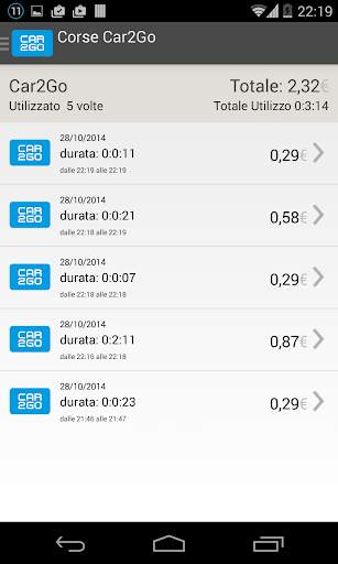 ChronoCar 4 Car Sharing BETA screenshot 4