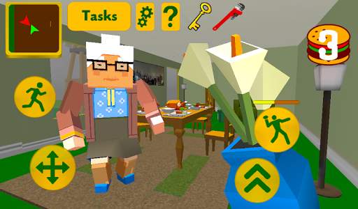 Craft Granny. Blocky Neighbor Escape 3D screenshot 8