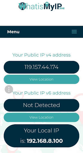 What is My IP live screenshot 1