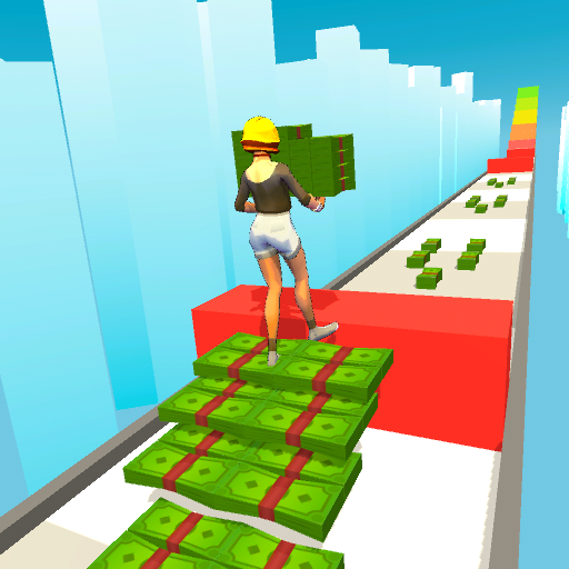 Money Run Stack Stairs Games icon