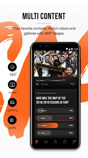 Valencia CF - Official App 6 تصوير الشاشة