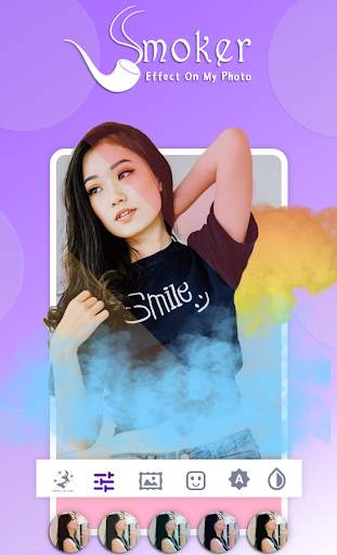 Smoke Effect On My Photo screenshot 2