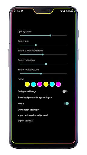 Borderlight Live Wallpaper screenshot 3