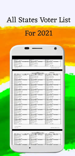 Voter List 2021 : Download state wise voter list screenshot 5