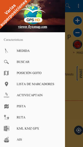 AIS Flytomap GPS cartas náuticas y de pesca screenshot 6