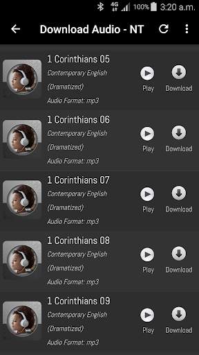 English Audio Bible (CEV) screenshot 8