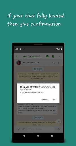 PDF for WhatsApp screenshot 4