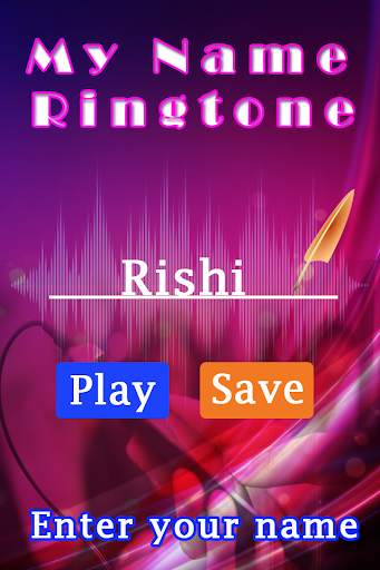 My Name Ringtone Maker screenshot 1