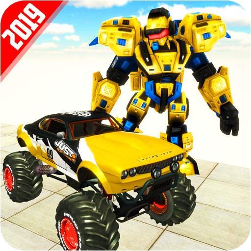 Real Robot Transform Monster Truck Fight 1.7