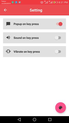 Tamazight Keyboard Lite screenshot 5