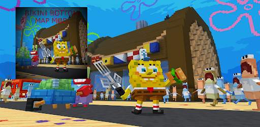 Bikini Bottom Minecraft Map screenshot 1