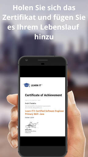 Learn IT: Java - Tests, Zertifizierung (KOSTENLOS) screenshot 3