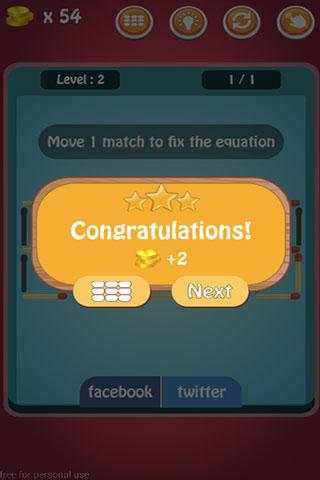 Brain Game Matches Puzzle screenshot 6