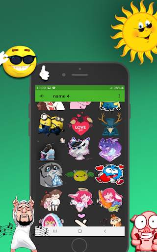 Free Stickers for Messenger 2020 screenshot 1