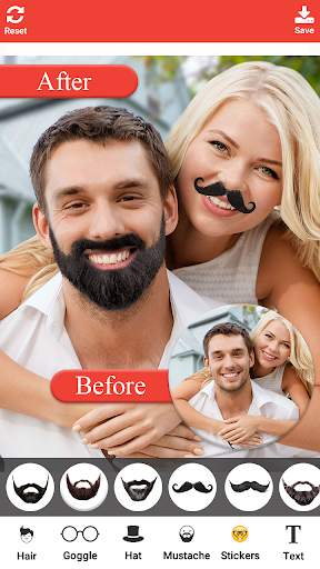 Beard Photo Editor - Hair Styler screenshot 1