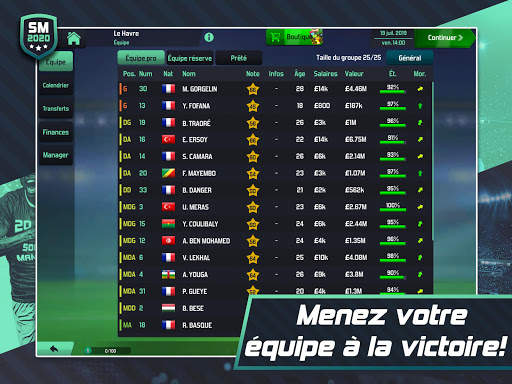 Soccer Manager 2020 screenshot 6