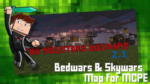 Bedwars & Skywars Map for MCPE 1 تصوير الشاشة