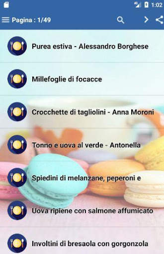 Ricette Italiane - Offline screenshot 2