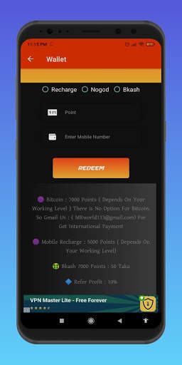 BD Earn Cash - 2021 screenshot 1