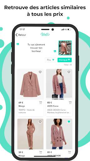 Watiz : Shopping visuel screenshot 3