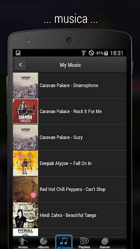 iMediaShare – Foto e Musica screenshot 4