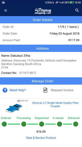 Tiptop Shopping Cart: South Africa's Online Store screenshot 8