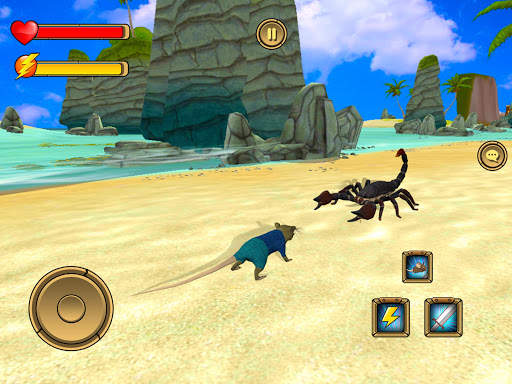 Forest Mouse Simulator 2019 - Crazy Rat Simulator screenshot 10
