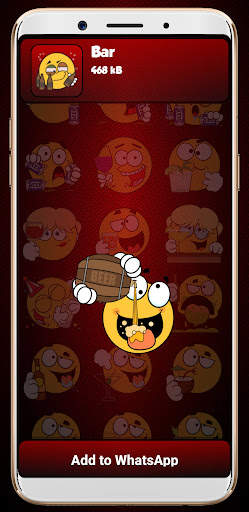 Smile Stickers for WhatsApp screenshot 4