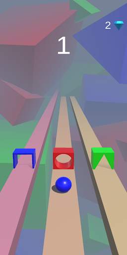 Shape Run - 3d screenshot 4