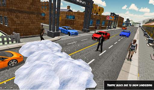 Heavy Snow Plow Clean Road Sim screenshot 5