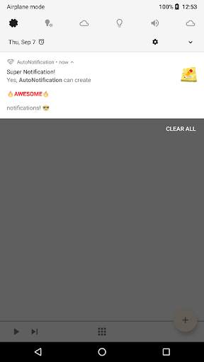 AutoNotification screenshot 1