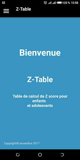 Z-Table screenshot 1