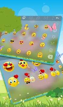 3D adorable cup cat Keyboard Theme screenshot 5