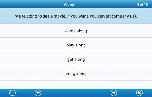 Phrasal Verbs Lite screenshot 10