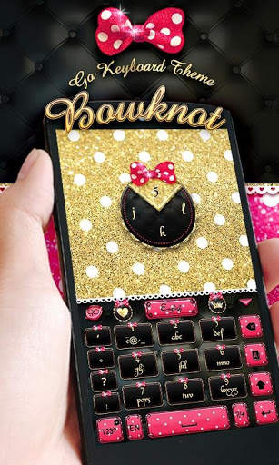 Bowknot GO Keyboard Theme screenshot 5