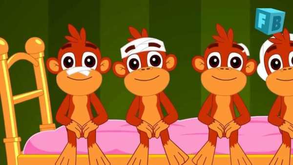 Five Little Monkeys : Offline Videos скриншот 2