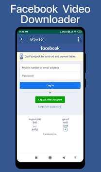 Video Downloader for Facebook HD Video Downloader screenshot 2
