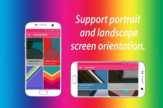 Lollipop Material Wallpapers screenshot 1