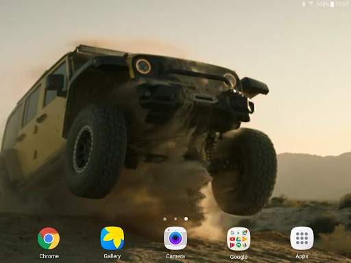 3D Desert Race Live Wallpaper screenshot 9