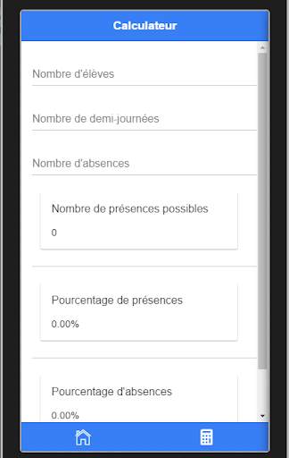 Registre d'appel - Calculateur screenshot 1