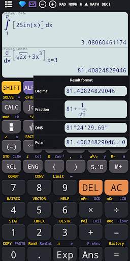 Scientific calculator plus 991 screenshot 3