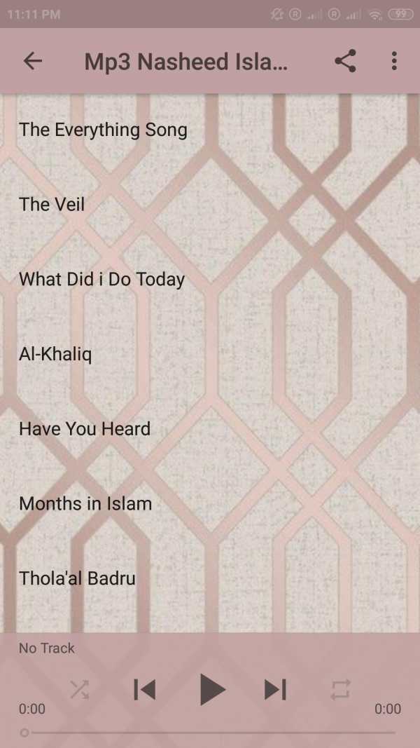 MP3 ISLAMIC NASHEED screenshot 5