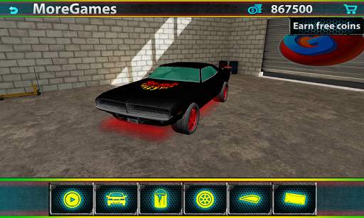 3D Car Tuning Park Simulator screenshot 2