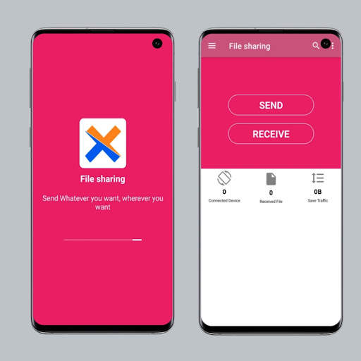 XShare -X File transfer,sender screenshot 1
