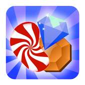 Jewels Candy Legend Free Game logo
