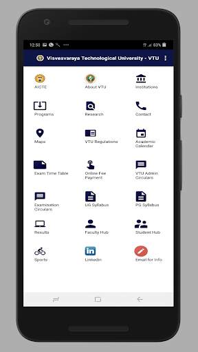 VTU Belagavi screenshot 2