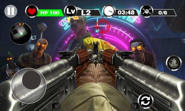 Modern Gun Shooting Zombie Sniper Army screenshot 2