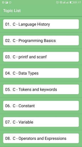 Learn C Coding screenshot 2