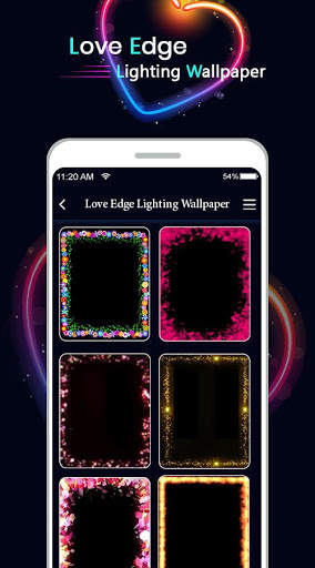 Border Love Light – Border light Live Wallpaper screenshot 2