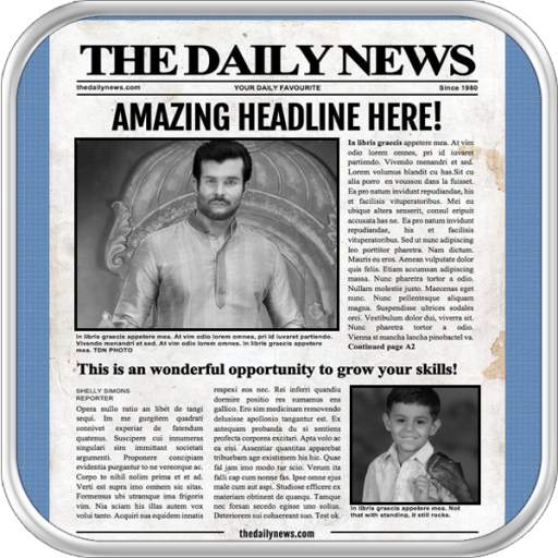 Newspaper Photo Frames 1.0